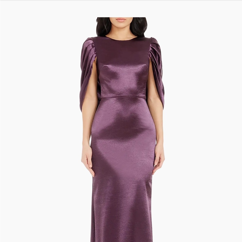 Satin gown